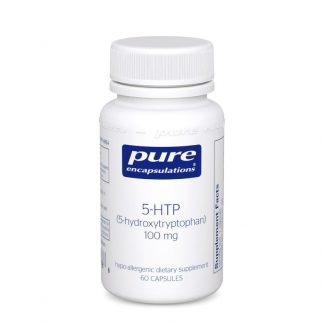 Vegan Gluten Free 5-HTP- 100mg - Promotes Emotional Well-being - 60 Caps
