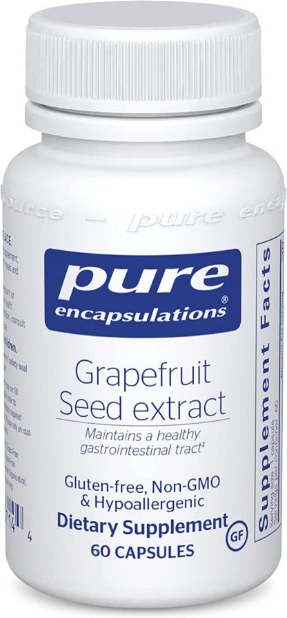 Healthy Gastrointestinal Tract with Grapefruit Seed Extract - 60 Caps.