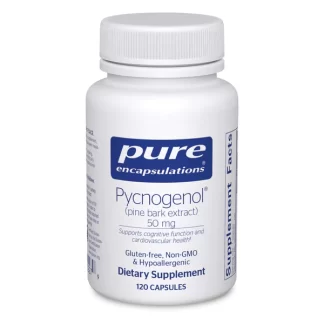 Support Brain and Heart Function with Pycnogenol 50 mg - 60 caps